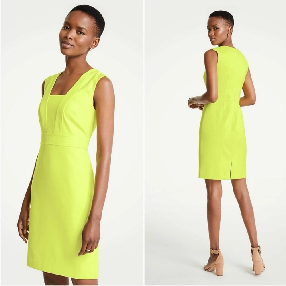 Ann Taylor Citron Sheath Mini Dress